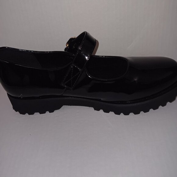 JONES NEW YORK TALTEN MARY JANE FAUX PATENT LEATHER SHOES - Picture 3 of 11